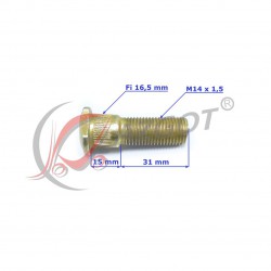 skrutka P20.19.0.16 M14x1.5